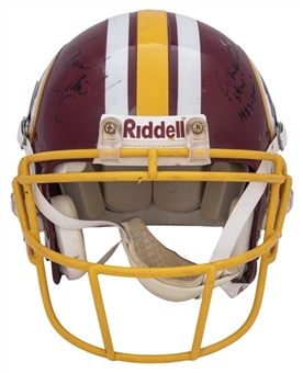 2000 Irving Fryar Game Used, Signed & Inscribed Washington Redskins Helmet (Player LOA)